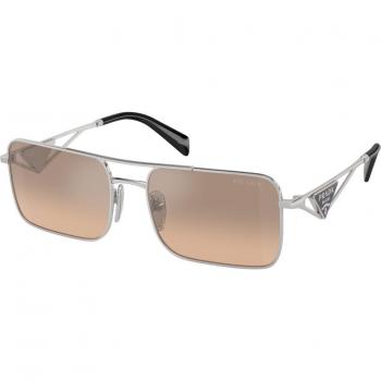Prada PR A52S 1BC8J1 Women’s Sunglasses Silver Size 56