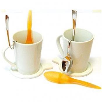 Taza de porcelana set duo con filtro
