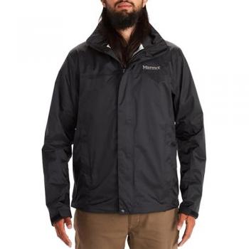 Marmot Men's PreCip Eco Waterproof Hardshell Jacket - Black, Large