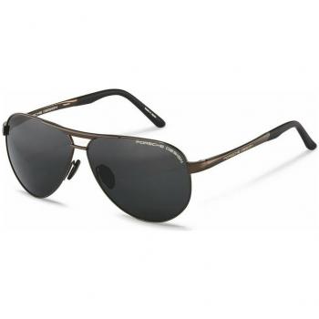 Porsche Design P8649 E Men's Brown Sunglasses 62mm