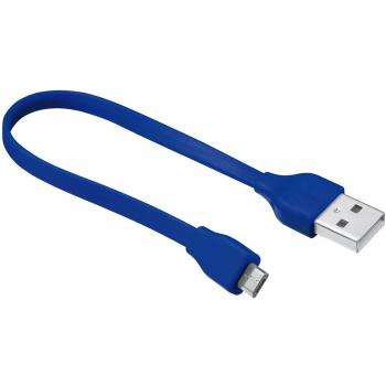 Trust Urban - Cable plano micro USB de 20 cm, azul