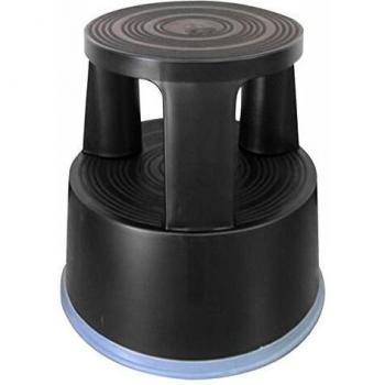 QCONNECT PLASTIC STEP STOOL DARK GREY