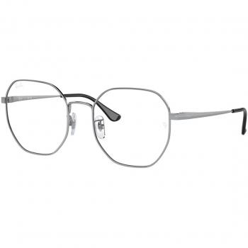 Ray-Ban Gafas Graduadas RX 6482D 2501 Ajuste Asiático Plateadas para Hombre