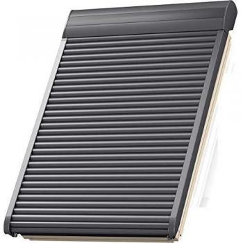 Persiana Enrollable Eléctrica Velux SML UK08 134 x 140 cm Color Negro