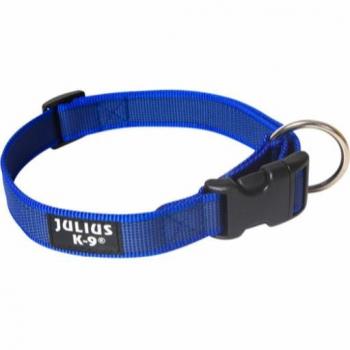 Collar Julius-K9 para perros adultos y cachorros, collar de colores para mascotas, color azul