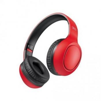 Auricular Bluetooth BE35 Rojo XO - Diadema Ajustable - Almohadillas Suaves - Conexión Inalámbrica - Sonido de Alta Calidad