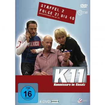 K 11 - Kommissare im Einsatz, Staffel 2, Folge 21-40 [4 DVDs] [Alemania]