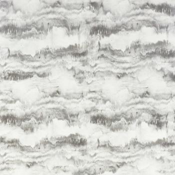 Arthouse Painted Canvas Wallpaper - Navy and Grey