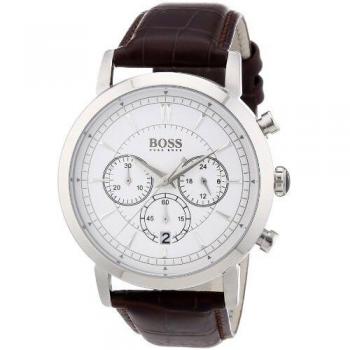 Hugo Boss 1512871 - Reloj cronógrafo de Cuarzo para Hombre con Correa de Piel, Color marrón