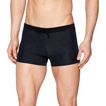 Speedo Valmilton Aquashort Am Bañador, Hombre, Black/Oxid Grey, 34