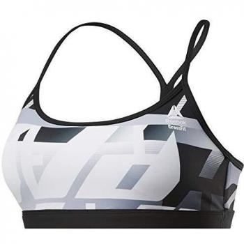 Reebok CF Skinny Strap Bra-AMRAP Sujetador Deportivo, Mujer, Sterling Grey, M