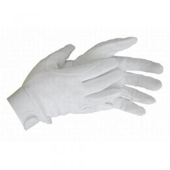 HKM Reithandschuhe-1217 Guantes de equitación, Unisex Adulto, Blanco, XXS