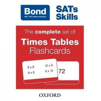 Bond SATs Skills: The complete set of Times Tables Flashcards