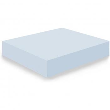 Cama Express - Plancha de Espuma Poliuretano Multiusos - 55 x 115 x 14 cm - Dureza Media - Densidad 25 kg/m3