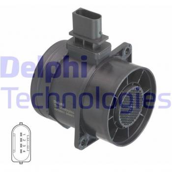 Sensor de flujo de aire Delphi AF10511-12B1, medidor de masa de aire, compatible con diversos modelos de vehículos, diseño preciso para mediciones exactas, fácil instalación y alta durabilidad