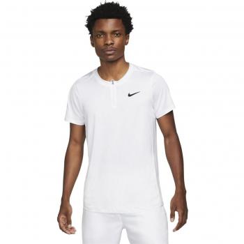 Nike Court Dri-FIT Advantage Men's Polo - White, XL