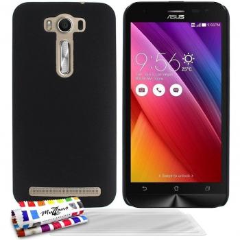 Muzzano F3164343 - Funda para ASUS ZenFone 2 Laser 5.0 / ZE500KL + 3 protecciones de pantalla, color negro