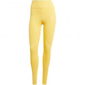 Mallas de fitness Adidas Essentials Optime HR 1/1 L Mujer Amarillo