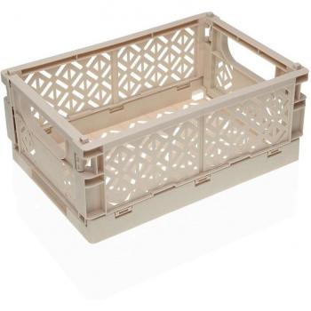 Caja plegable Versa Blanco Polipropileno 35 x 14 x 23,5 cm