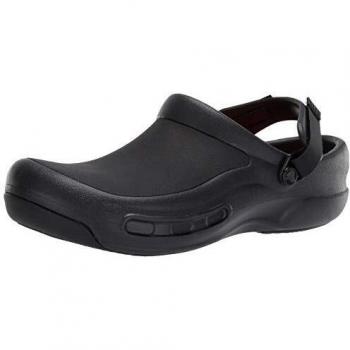 Crocs Bistro Pro LiteRide Slip Resistant Work Clog - Black - Size: 6 (Men's)