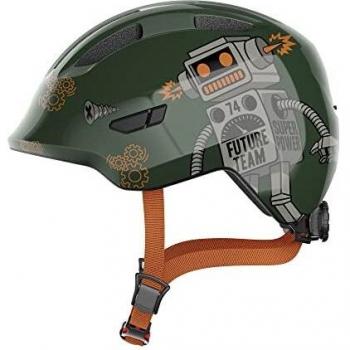 Abus Smiley 3.0 Green Robo Kids Helmet S (45-50cm)