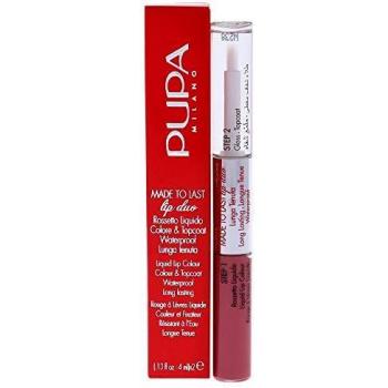 Pupa Made To Last Lip Duo 009 Sweet Pink - Waterproof Liquid Lipstick & Gloss Set