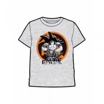Camiseta Dragon Ball Goku Niño Gris XXL