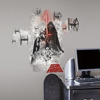 RoomMates RMK3080GM - Pegatinas de pared, diseño Star Wars Villanos Episodio 7