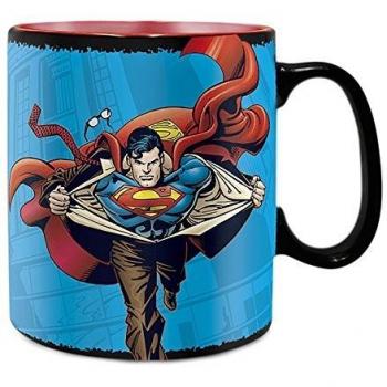ABYstyle - DC Comics - Taza Cambia Color con Calor - 460 ml - Superman