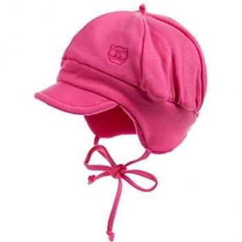 maximo Jersey Schildmütze-Gorro Bebé-Niñas,    Rose