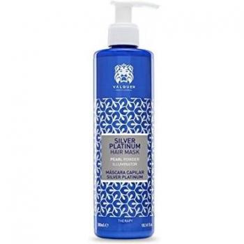 Válquer Profesional Mascarilla Silver Platinum. Sin sulfatos, sin sal, sin parabenos. Matizador cabello. Cabellos teñidos rubios o plata - 300 ml