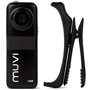 Veho Muvi HD10L Micro Camcorder | HD | Handsfree | Body Worn | Action Camera | 1080p30 - Black