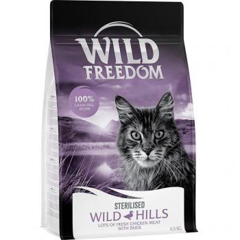 Wild Freedom Adult Wild Hills Sterilised Duck Dry Cat Food - 6.5 kg Bag