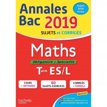 Annales Bac 2019 Maths Tles ES/L