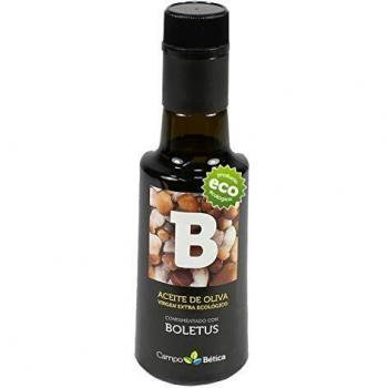 Aceite de Oliva Virgen Extra Ecológico con BOLETUS, 100% BIO. Arbequino