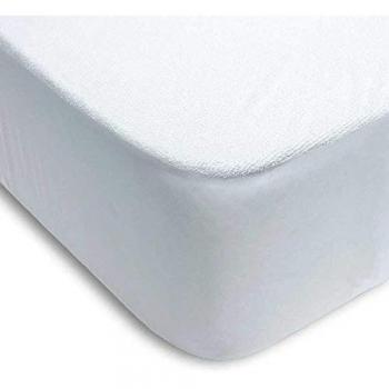 Protector de Colchón Coralina Impermeable y Transpirable con Barrera Antiácaros para Cama de 135 x 190/200 cm