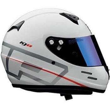 Omp KJ8 Evo Cmr White Helmet L Karting
