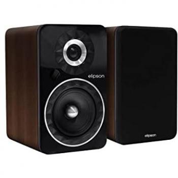 Altavoces Elipson Prestige Facet 6B BT - Amplificados, Bluetooth, 2 vías, Madera Nogal