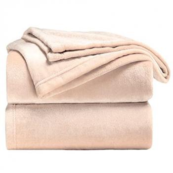 Manta de Sofá de Terciopelo 100% Microfibra Suave Sedalina - Ideal para Salones y Dormitorios, 160 x 220 cm