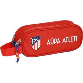 Estuche Portatodo Doble Atlético de Madrid Corporativo - Safta