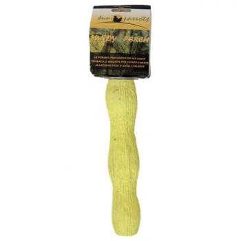 Percha de Calcio Ondulada Sun Parrots Talla L