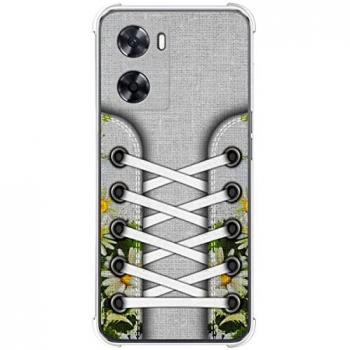 Funda Antigolpes de Silicona para Oneplus Nord N20 SE con Diseño Zapatillas 08