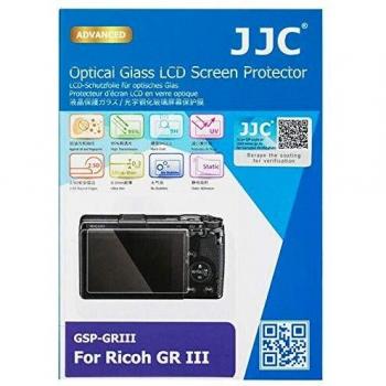 Protector de Cristal Óptico JJC GSP-GRIII para Pantalla LCD de Ricoh GR III/GR IIIX