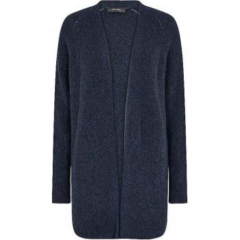 MOS MOSH Long Cardigan Strik 153880 Salute Navy, Blue, Female, Size: L