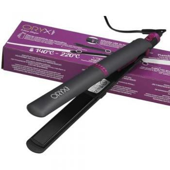 Plancha de Pelo Oryx con Temperatura Regulable, Sistema de Bloqueo e Indicador de Temperatura