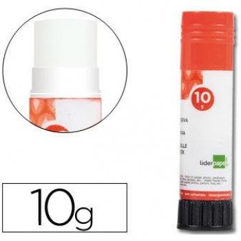 Pegamento liderpapel en barra 10 gr -unidad
