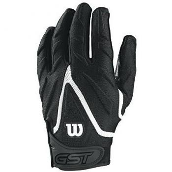 WILSON gst big skill american football gloves [black/white] - Large