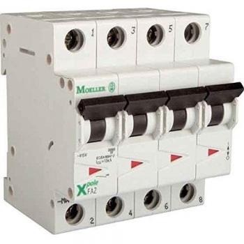 Eaton FAZ-C50/3N 4-Pole Miniature Circuit Breaker 50A