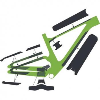 Kit de Protección para Cuadro Syncros Ransom Carbon Mate Unisex