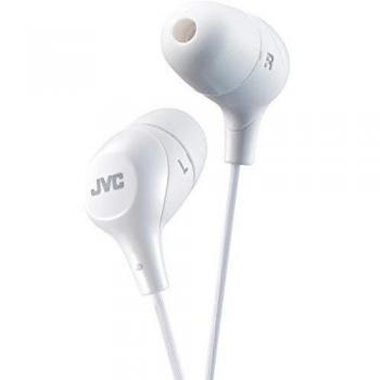 JVC HAFX38W Marshmallow Earphones White
